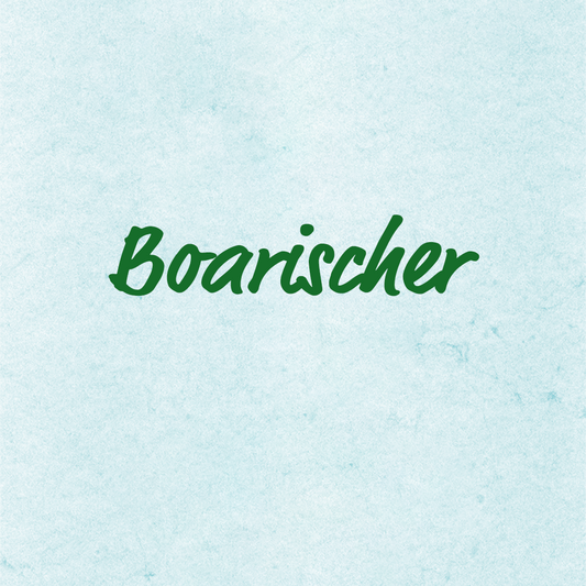 Boarischer - Volksweise, Ensemblenoten