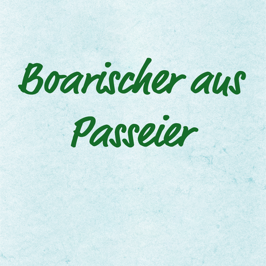 Boarischer aus Passeier - Volksweise, Aufnahmen