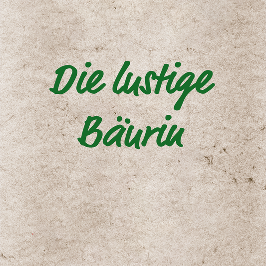 Die lustige Bäurin-Boarischer - Volksweise, Ensemblenoten