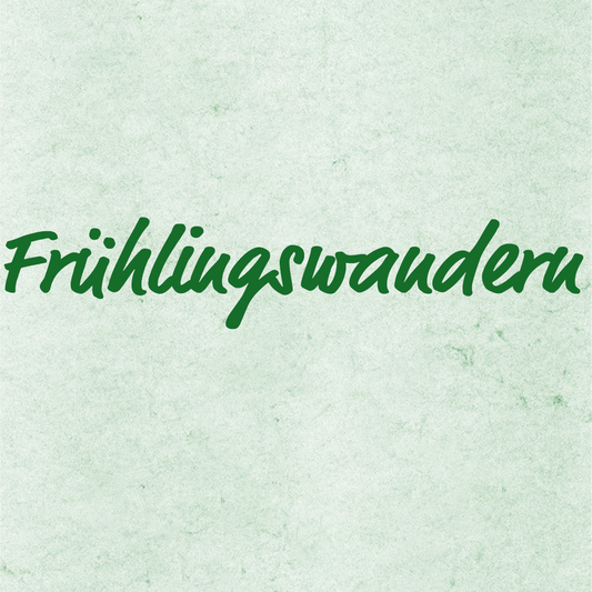Frühlingswandern - Hans Dreiebner, Aufnahmen