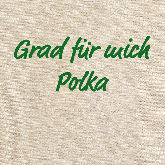 Grad für mich – Polka – Doris Spanner, Ensemblenoten