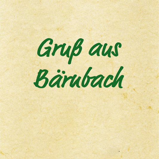 Gruß aus Bärnbach – Volksweise (Steiermark), Ensemblenoten