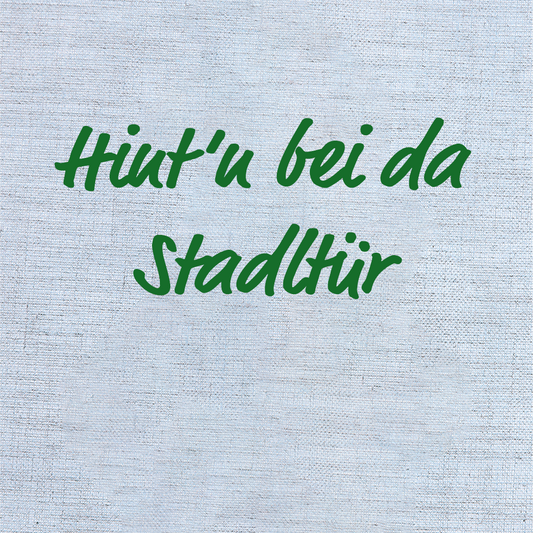 Hint’n bei da Stadltür – Volksweise, Ensemblenoten