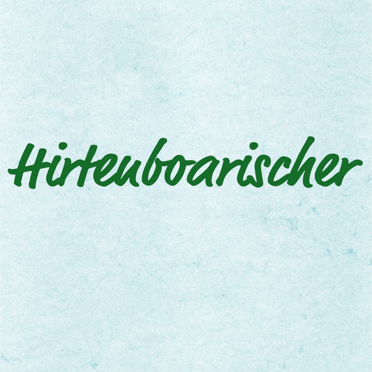 Hirtenboarischer - Peter Moser, Aufnahmen