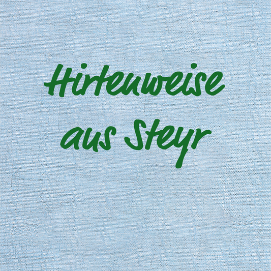 Hirtenweise aus Steyr – Volksweise, Ensemblenoten