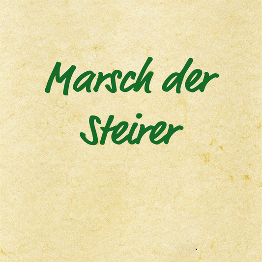 Marsch der Steirer – Sepp Kern, Aufnahmen