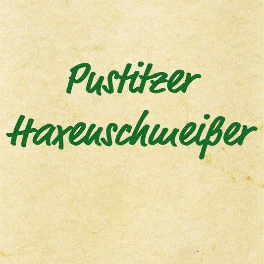 Pustritzer Haxenschmeißer – Volksweise (Kärnten), Ensemblenoten